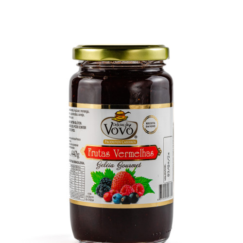 GELEIA DE FRUTAS VERMELHAS 