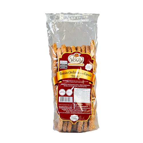 Biscoito Orelhinha com Canela (Palmier)
