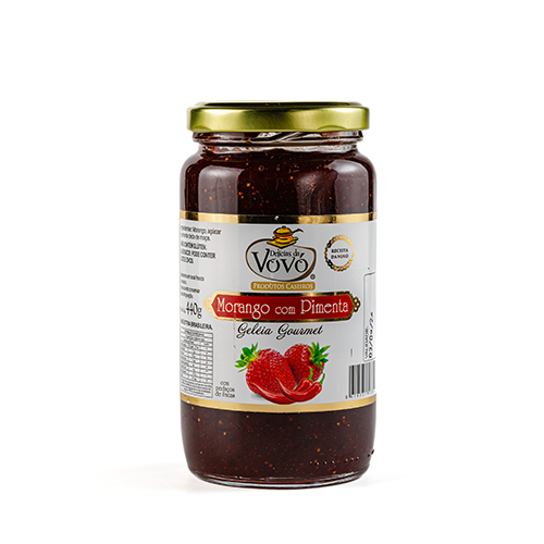 Doce de Morango com Pimenta